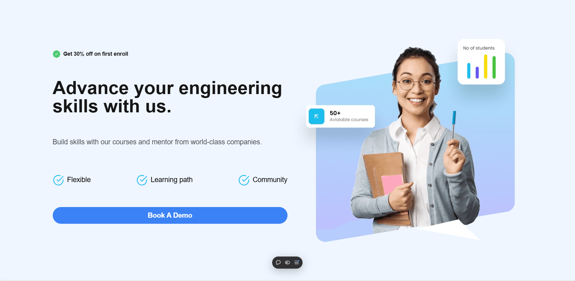 Education Landing Page